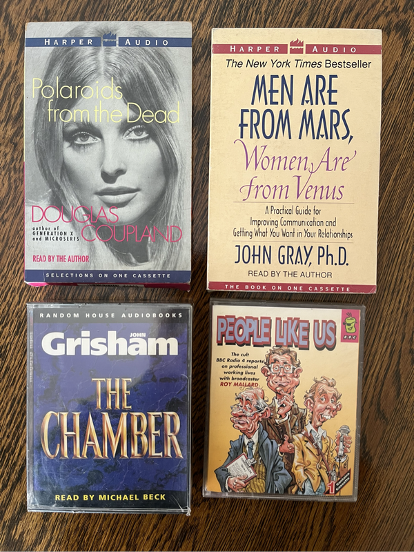 Cassette audio books