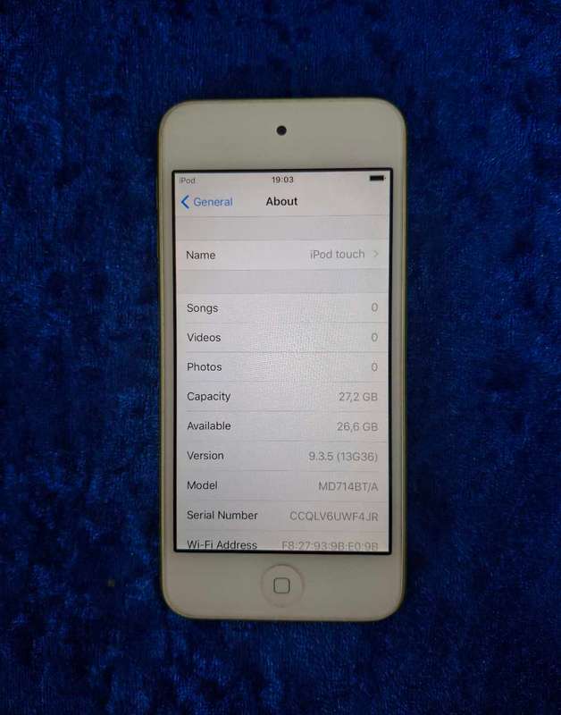 Apple iPod Touch 5th Generation 32GB - Yellow