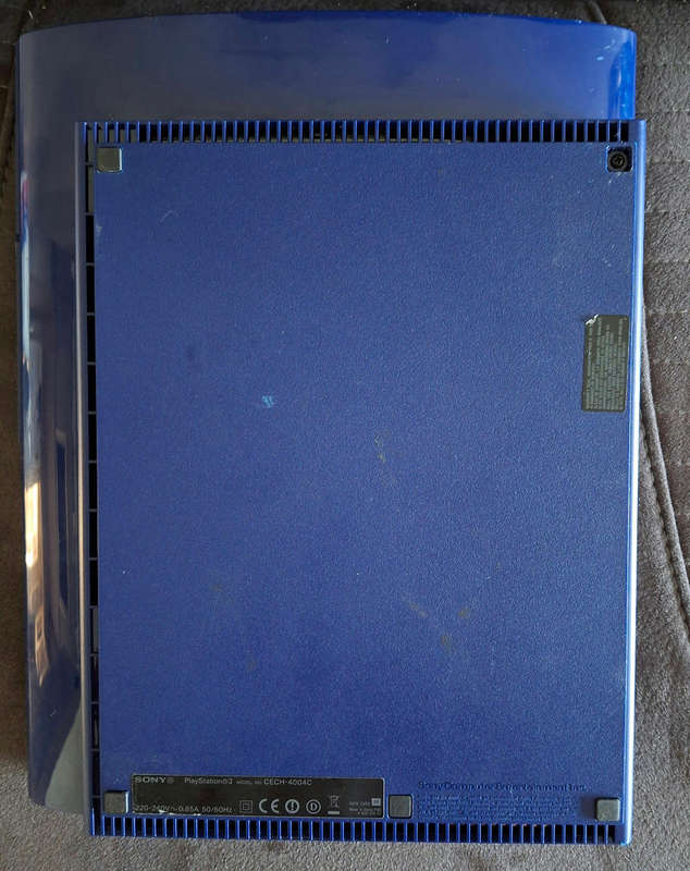 PlayStation 3 Super Slim 500GB Console - Azurite Blue (PS3)