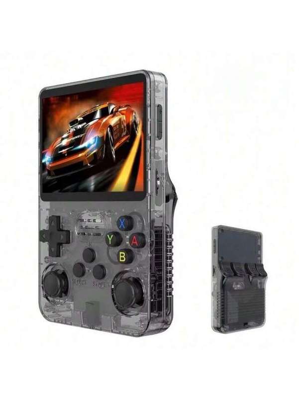 R36S Retro Game Console (ArkOs) Black - 15000 Games