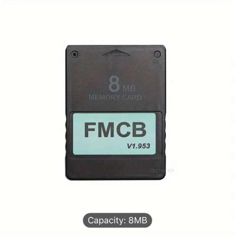 8MB - FMCB Free McBoot Card For Sony PS2 - Boost Your Playstation 2 with V1.953 OPL