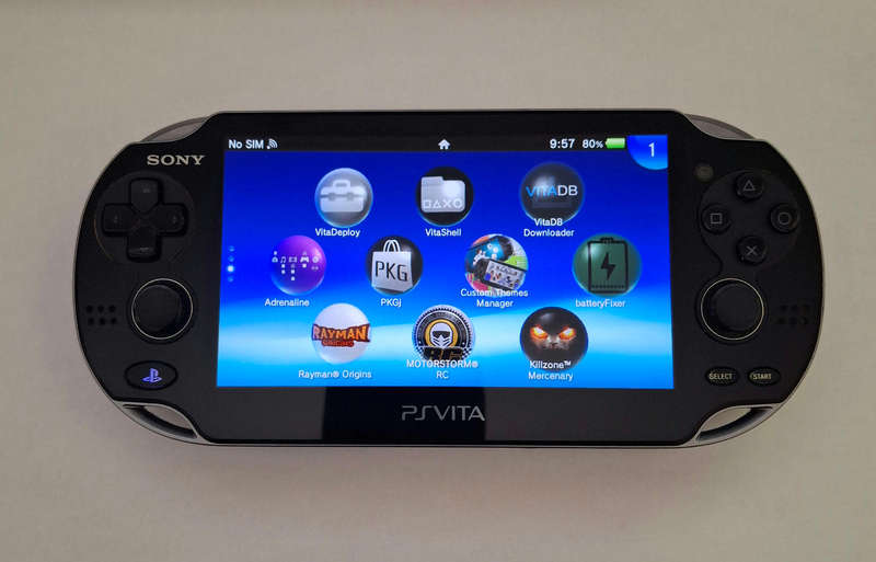 Modded Psvita - Model 1104 - 64GB SD2Vita