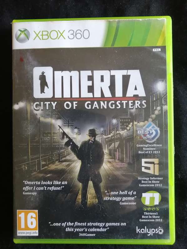 XBOX 360 | Omerta City of Gangstares