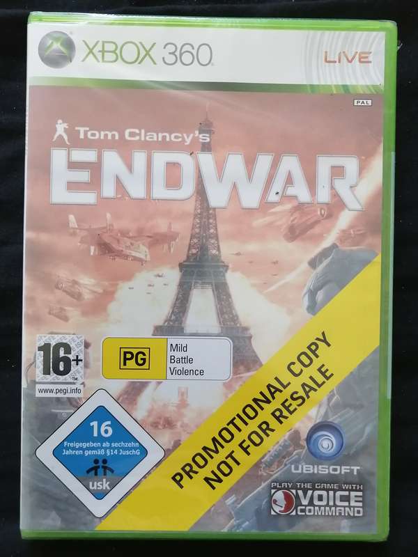 XBOX 360 | Tom Clancy`s Endwar (STILL SEALED)