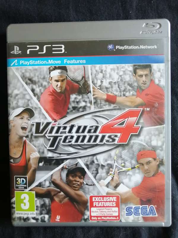 PS3 | Virtua Tennis 4