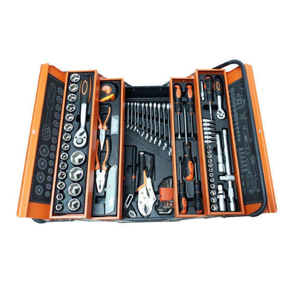 85 Piece Tool Box Set With Metal Box - 1/4" & 1/2"