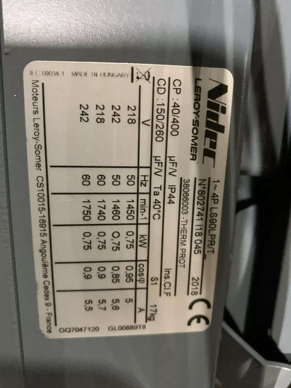 leybold Vacuum Pump D16B-New