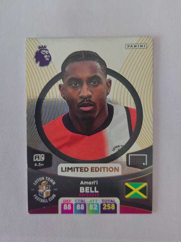 Amari'i Bell Limited edition panini adrenalyn xl premier league 2023/24