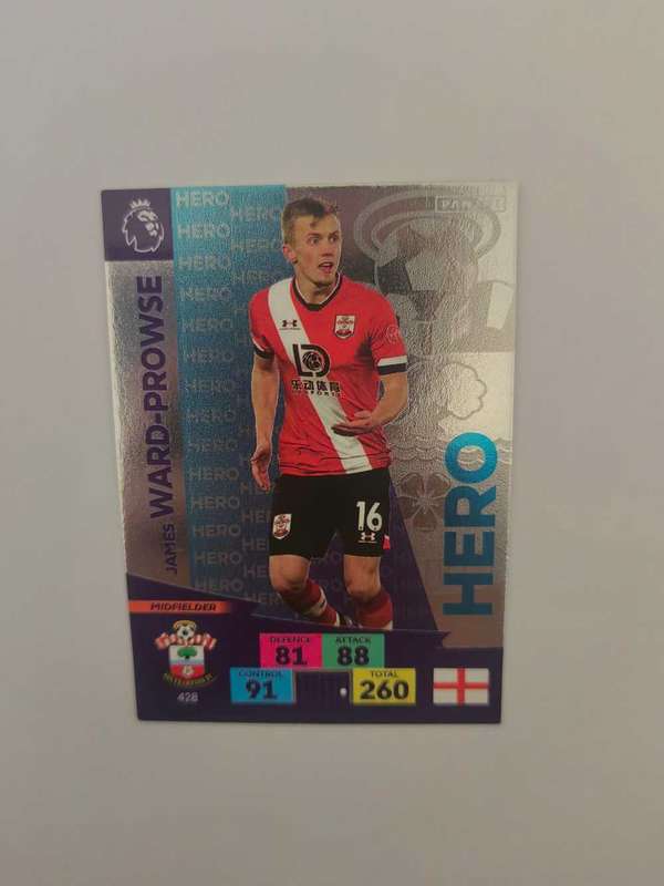 James Ward-Prowse Hero Panini adrenalyn xl premier league 2020/21
