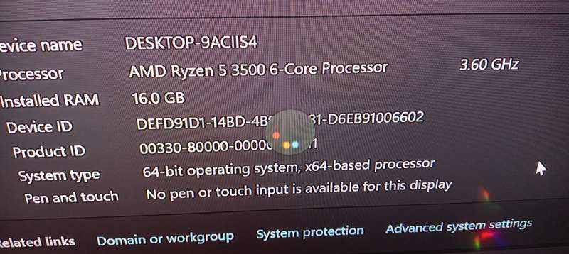 AMD Ryzen 5 3500