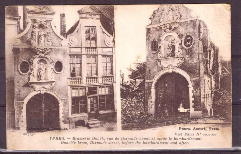 Post Cart from IWW {France} . ARMY POST OFFICE and CENSOR