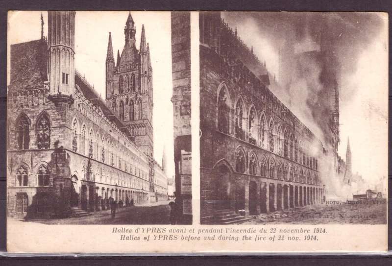 Post Cart from IWW {France} . ARMY POST OFFICE and CENSOR