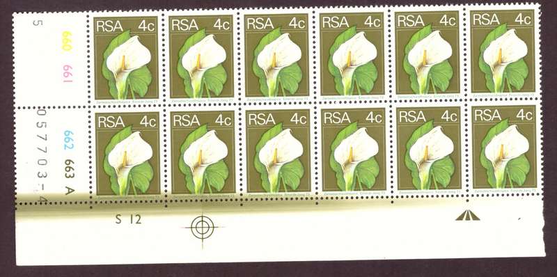 UNION of South Africa . 1973 SACC #329. Smage on the bothom. MNH.