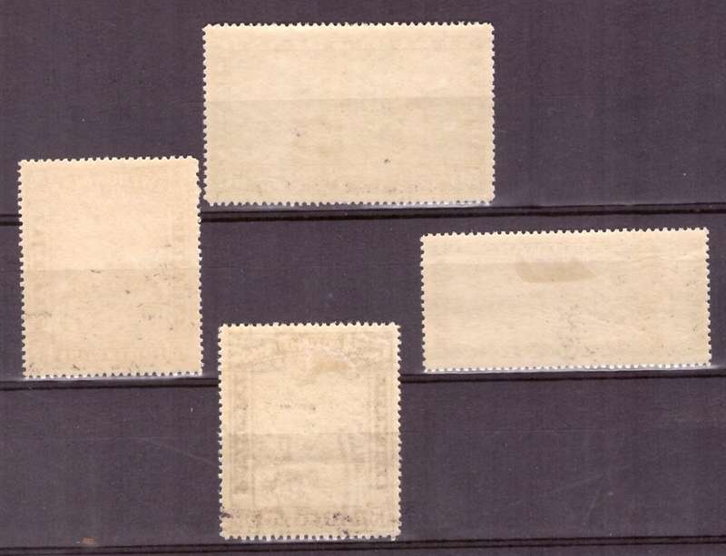 Canada. Newfoundland Air Mail . Unwmk. Scott # C6-C7-C8 and AP6. MH.