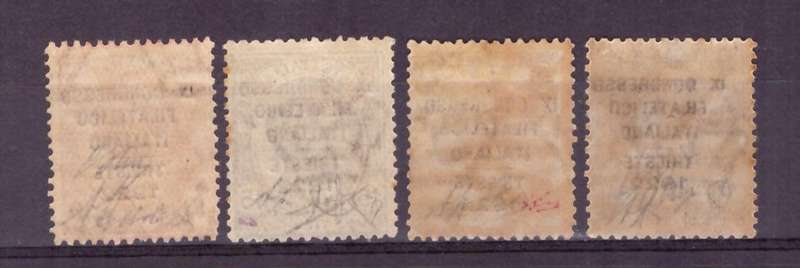 Italia. Scott #142 A-B-C-D . MH. Experts Signed. Very RARE.
