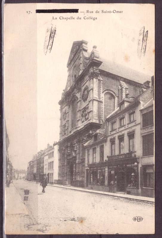 Post Cart from IWW {France} . ARMY POST OFFICE and CENSOR