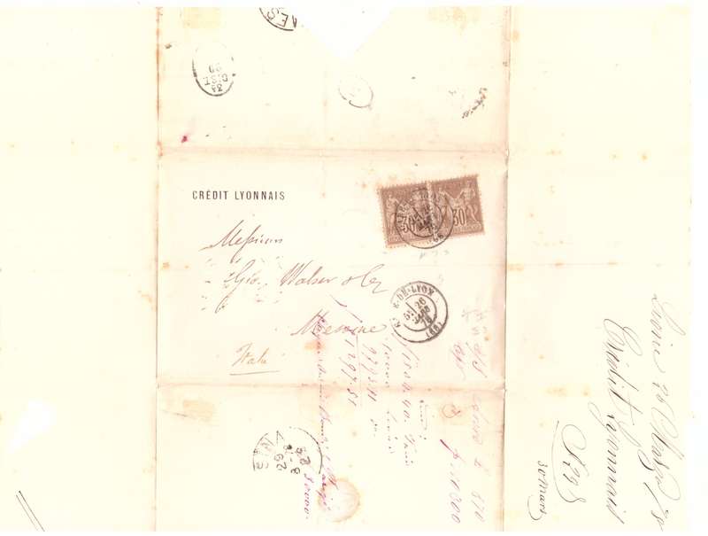 France. Folder, 1878 .