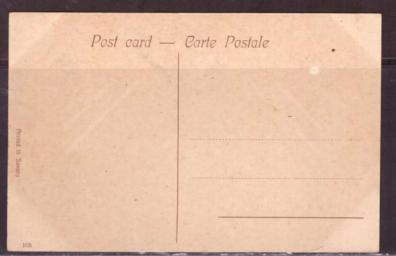 Post Cart from 1890s from Egypt.