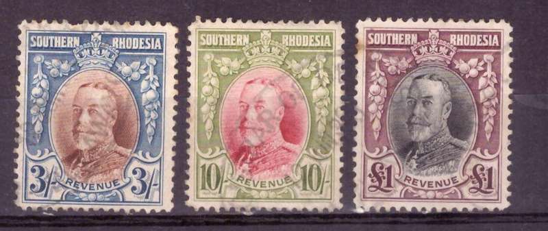 Southern Rhodesia revenue used. mix condition.