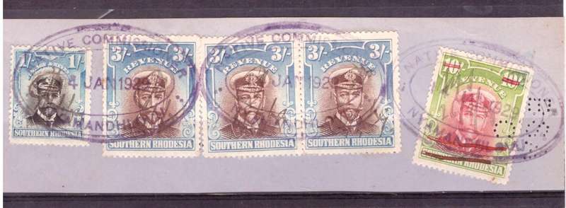 Southern Rhodesia revenue used. mix condition.