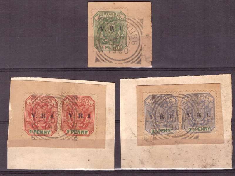Transvaal. RARE 1900 LICHTENBURG cancels. Look Scan Mixed condition.