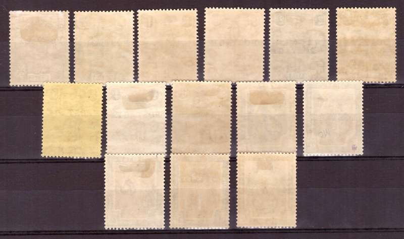 Malta SG. #143-156. MH 1926