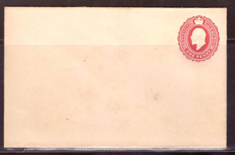 Transvaal envelop. Edward VII.