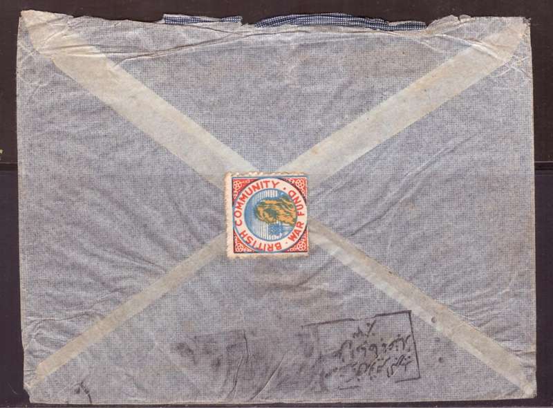 Egypt . Cover 1944 from Alexandria too Durban .Nice Censor.