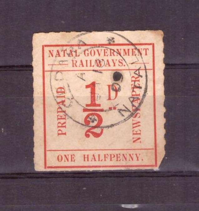 South Africa. Natal Government Railways. top 20/. mix condition.