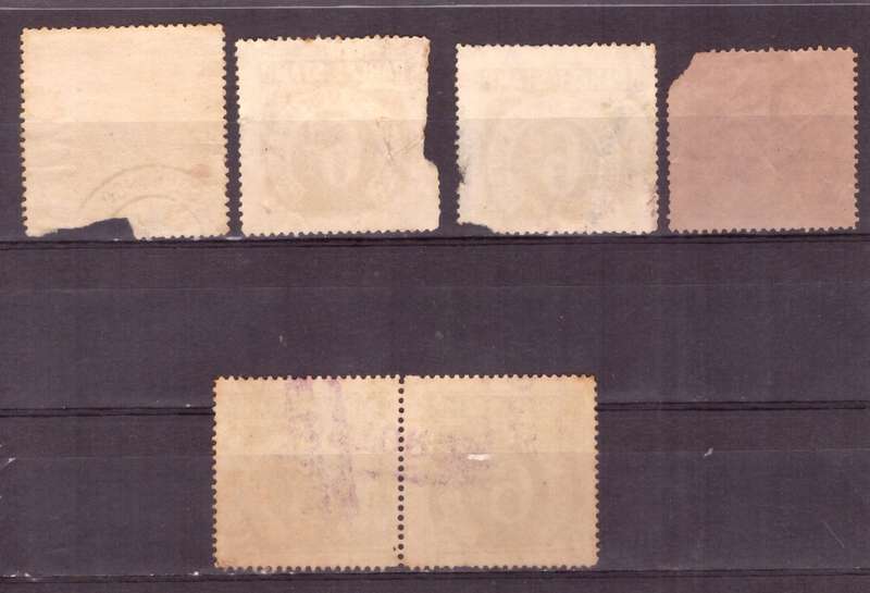 UNION of South AFRICA.  Railways parsel stamps. Mixt condition.