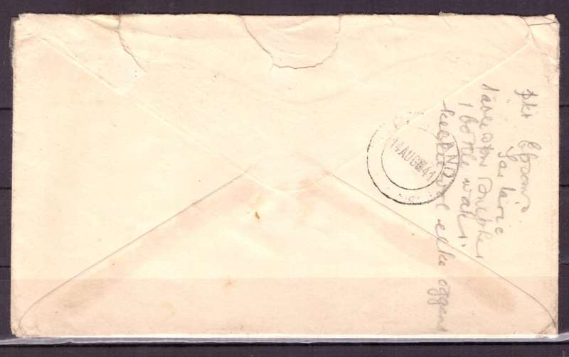 UNION  of South Africa. South African Army Post Offices in Egypt World War II