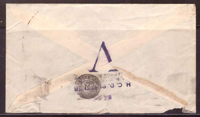 Egypt . Cover 1942 from Alexandria too Durban .Nice Censor.
