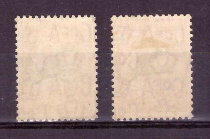 Australia . SG cat.#135-136 . 5/ and 10/. wmk.15