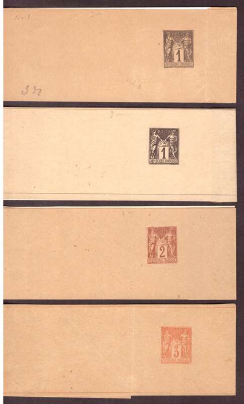 Post Cart  France . folders for news papers.