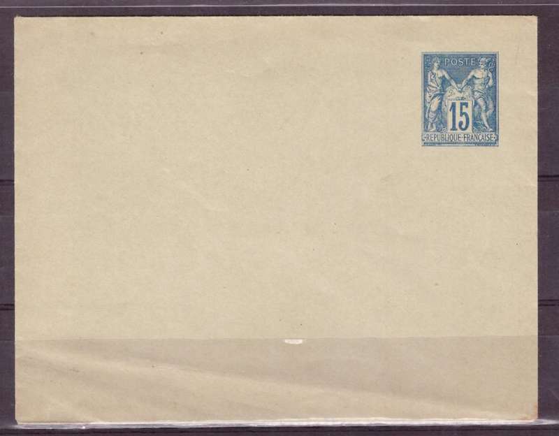 Envelope  France . 15c