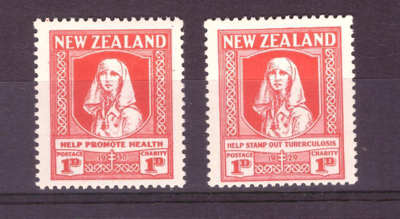 NEW Zeland SG cat.#544-545  1930  MH