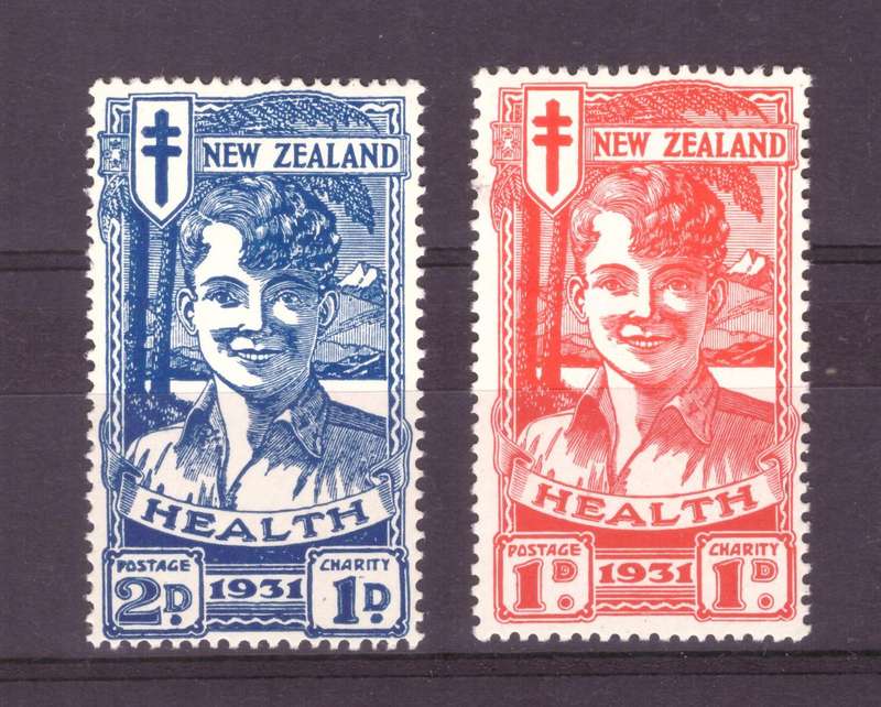 NEW Zeland SG cat.#546-547  1931  MH