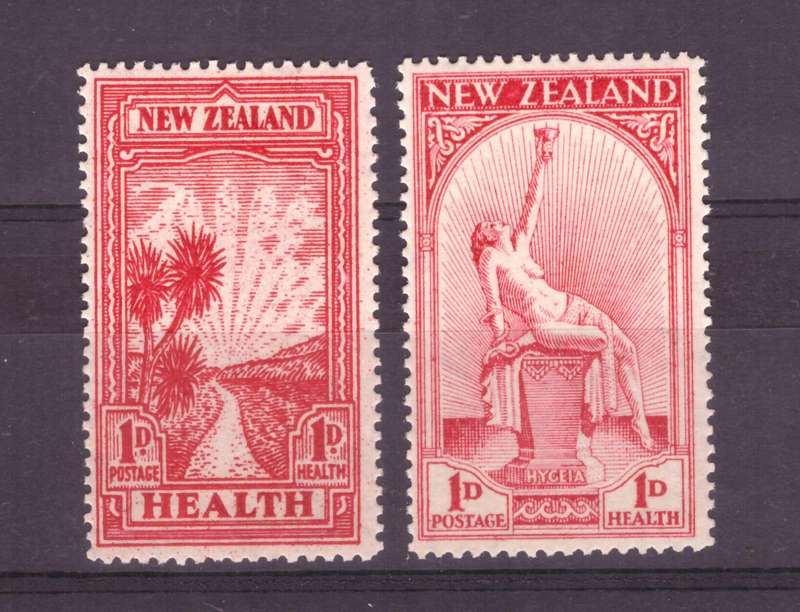 NEW Zeland SG cat.#552-553  1932  MH