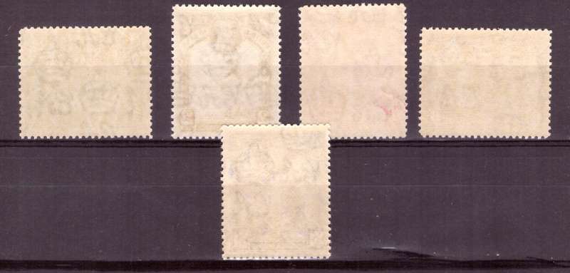 Britich Guiana. SG. # 283 -287. MH complite set.
