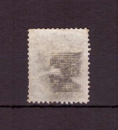 USA 1861 issue 12c. with Z grill. 14x18 points 11x14mm.