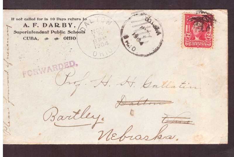 USA cover 1904 DALTON