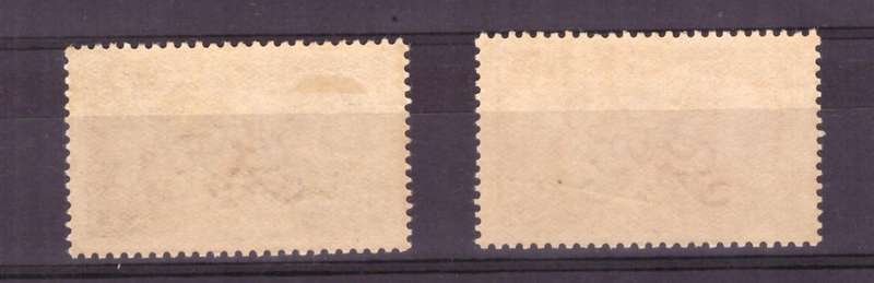 Great Britain. 1934 S.G. #450 #451 MH.