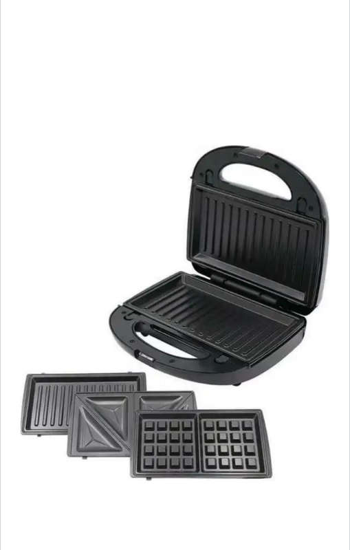 3 in 1 waffle sandwich panini maker