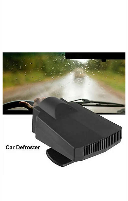 Car Heater Portable Ceramic Heating Cooling Fan Heater Demister Defroster 200W 12V