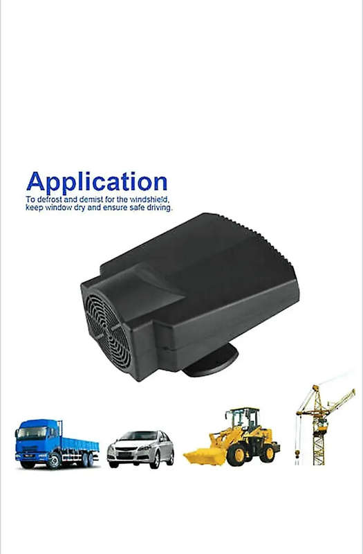 Car Heater Portable Ceramic Heating Cooling Fan Heater Demister Defroster 200W 12V