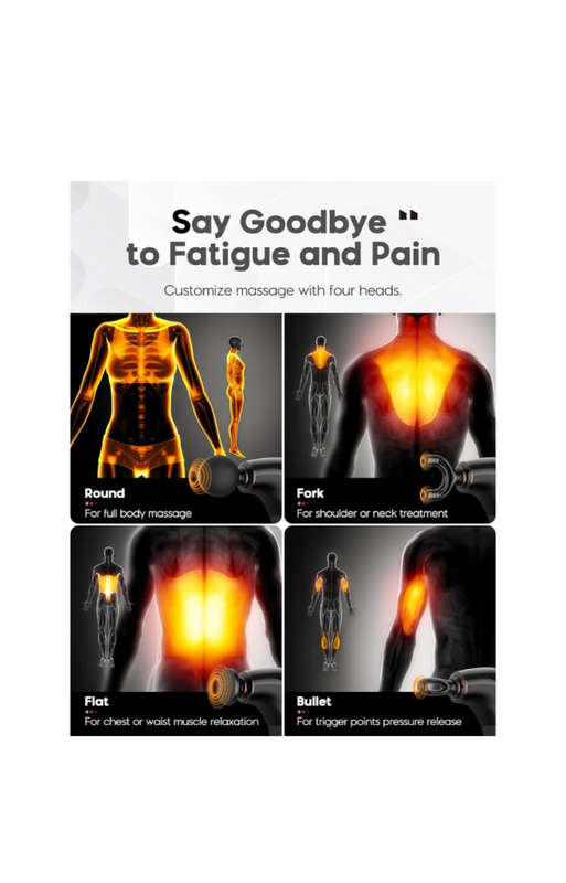 Deep Tissue Percussion Massage Gun