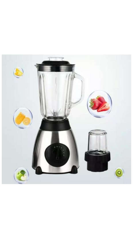 Stainless Steel 1.5L Blender 2 in 1 Multi-function