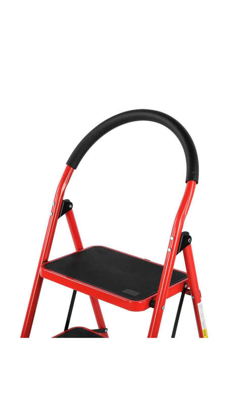 Multi-functional Foldable Step Ladder With 3 Steps