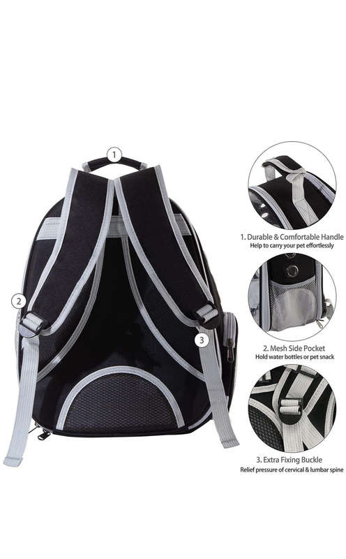 Cat Dog Bird Breathable Backpack Carrier Capsule Transparent BubbleBag GiftCat Dog Bird Breathable B