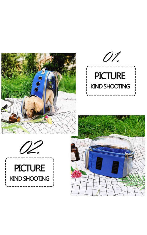 Cat Dog Bird Breathable Backpack Carrier Capsule Transparent BubbleBag Gift